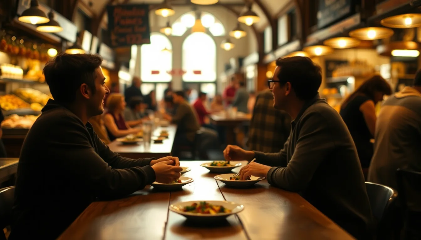 Almoço de domingo no Time Out Market Lisboa como primeiro encontro
