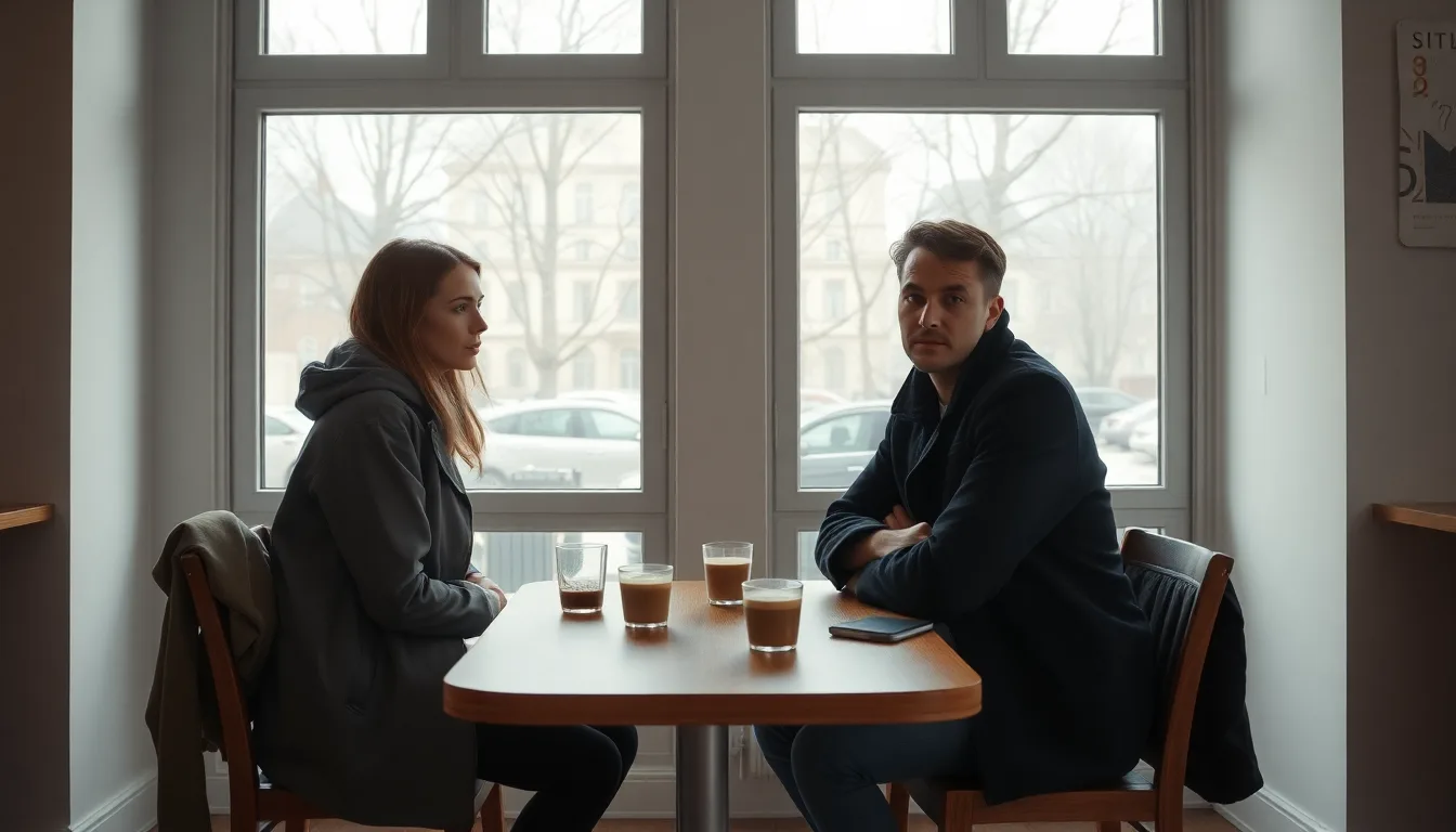 Berlin'de bir kafede: Amerikalı olmayan biriyle kahve randevusu