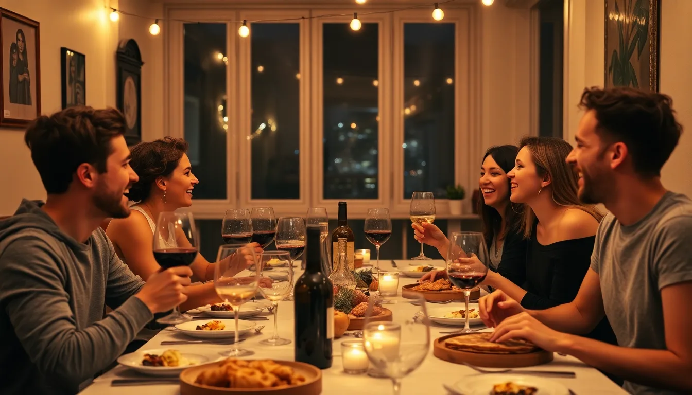 Jantar com os amigos dele no primeiro mês: os sinais a ler