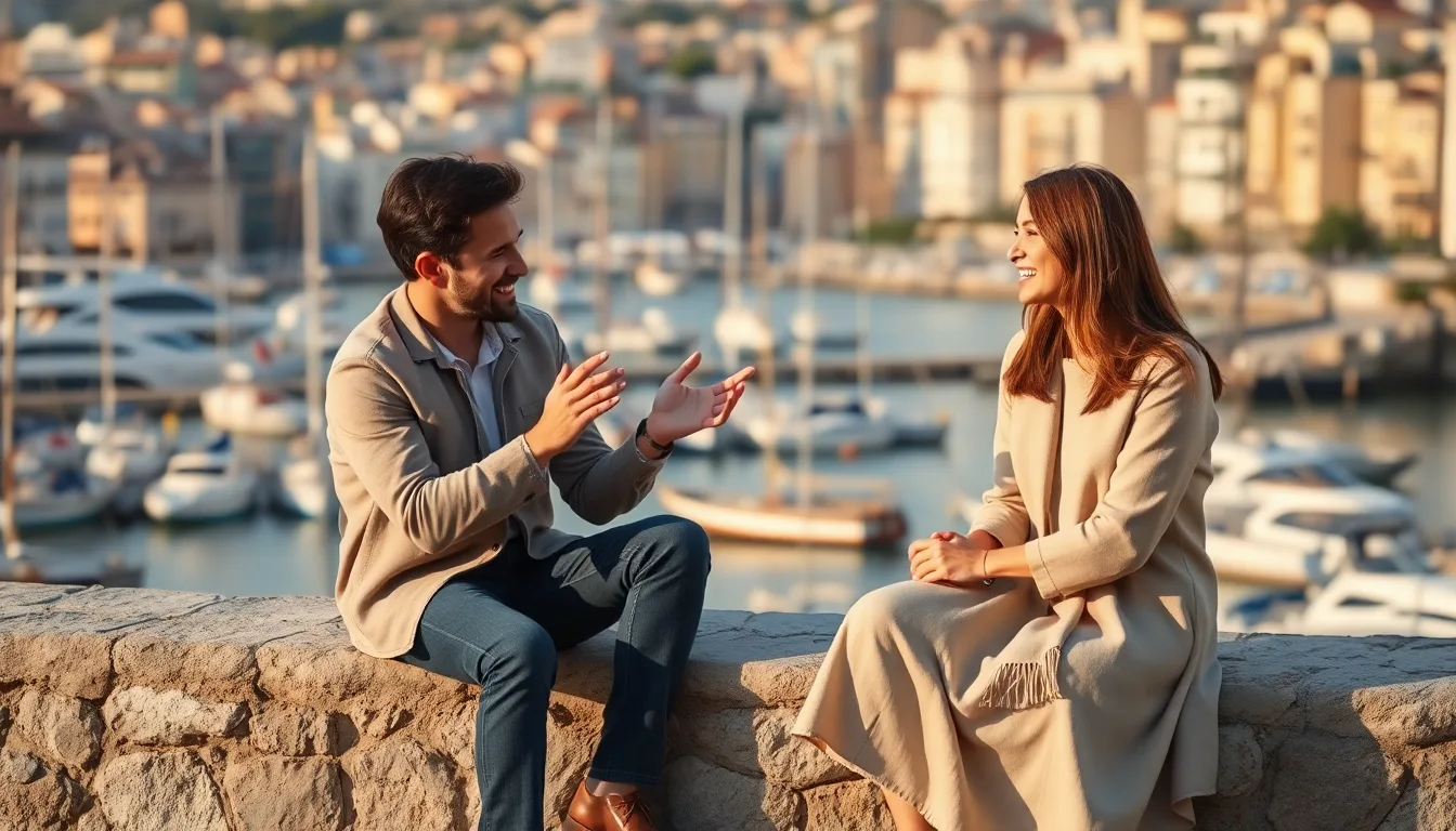 La barriere de la langue a un premier rendez-vous: Le langage corporel qui porte vraiment