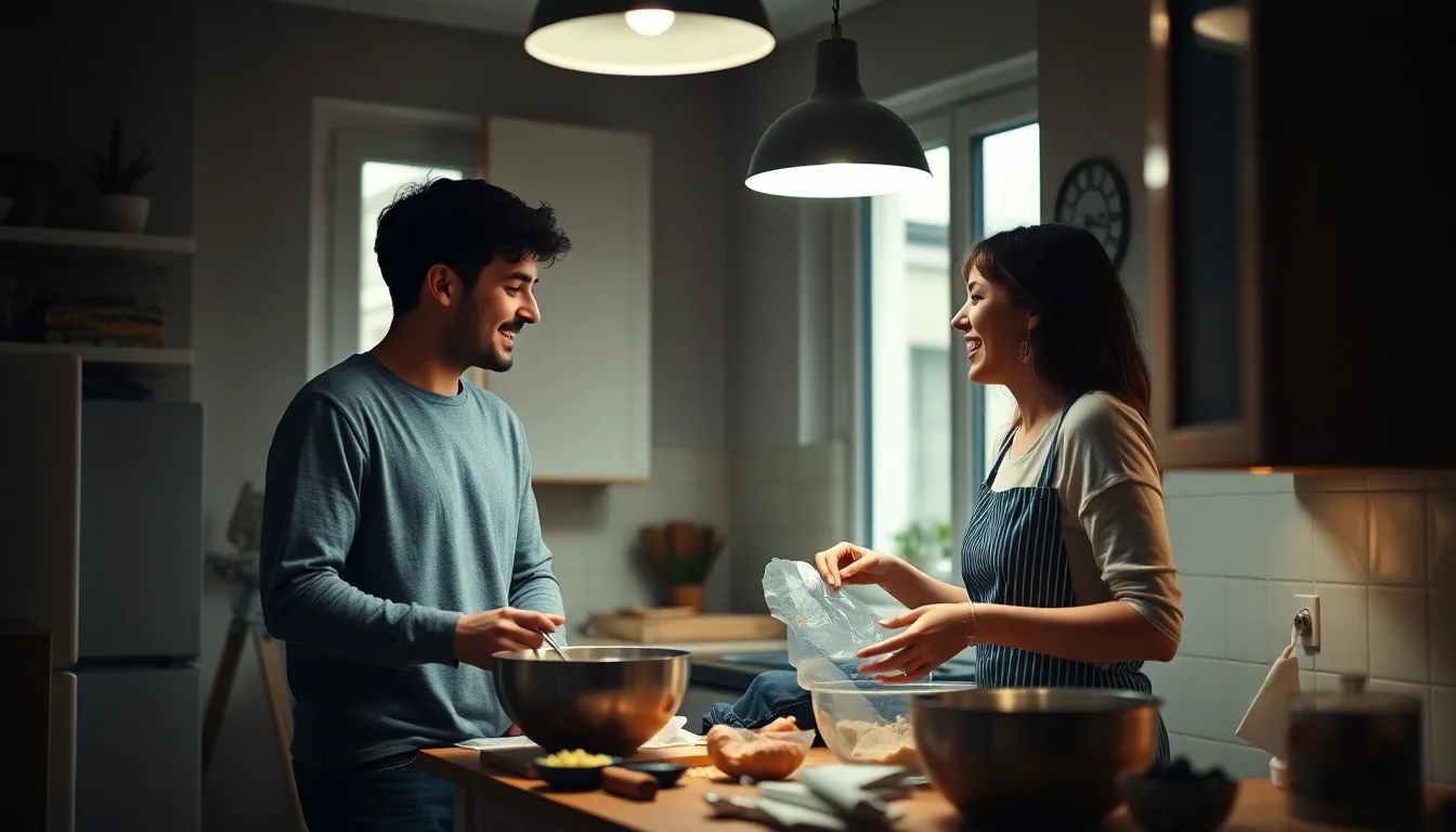 Les recettes TikTok comme deuxième rencard: Pression basse, vrai fun