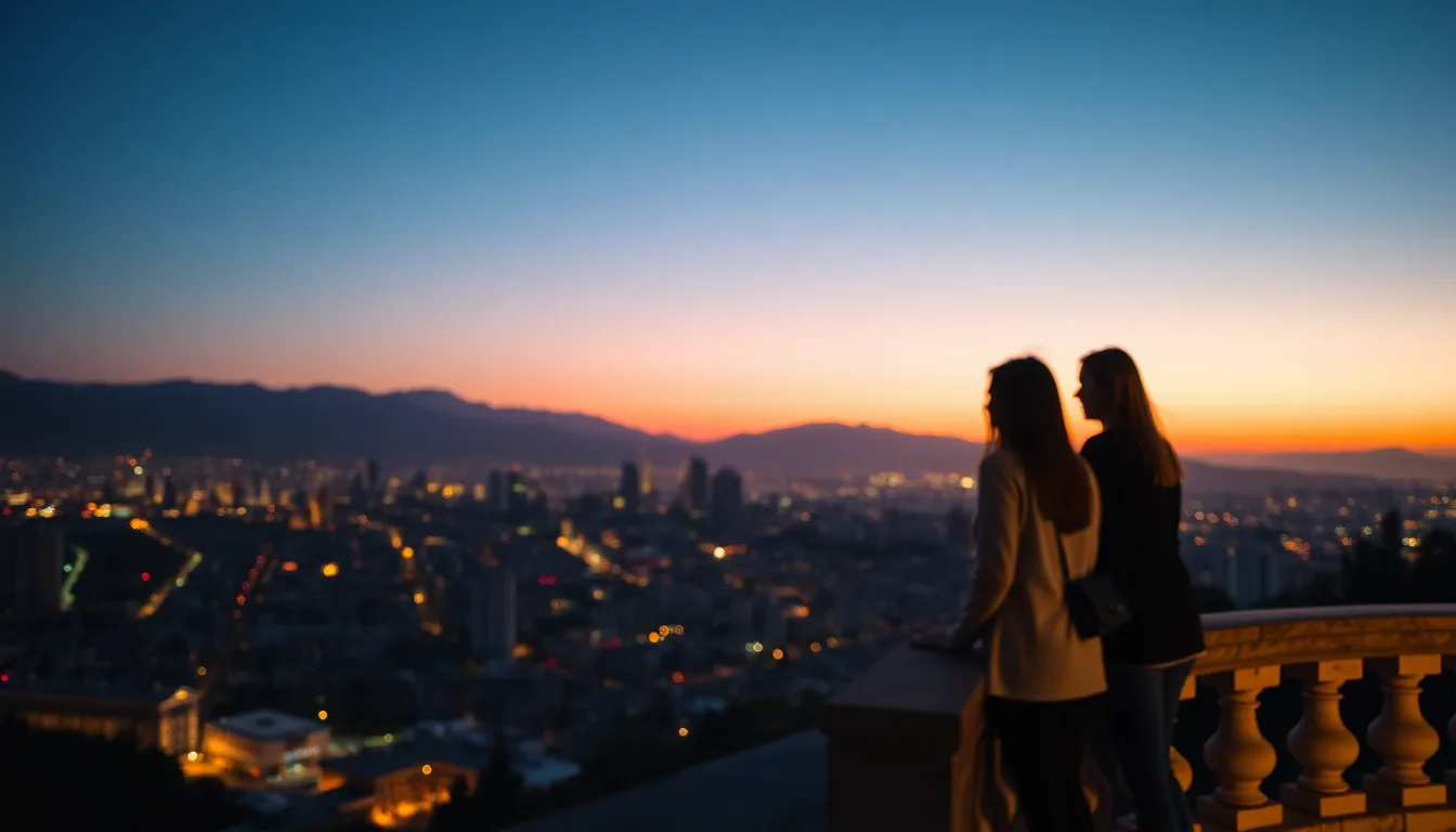 Santiago de Chile: Primera cita con vista a los Andes